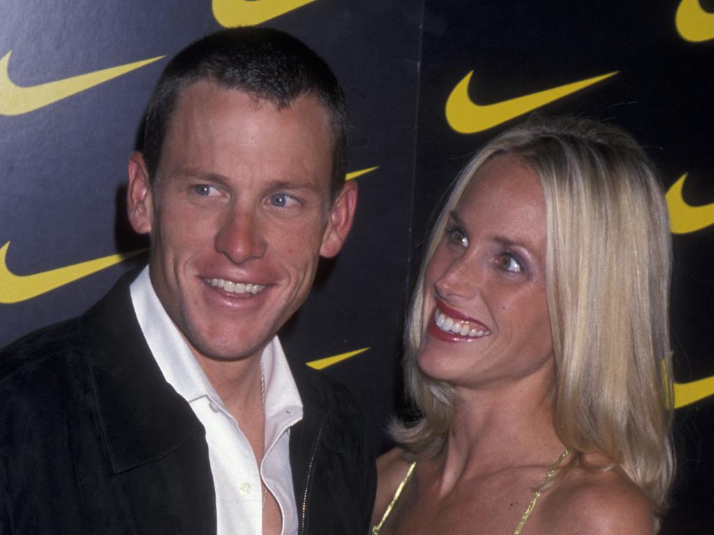 Lance and Kristin in 2001.