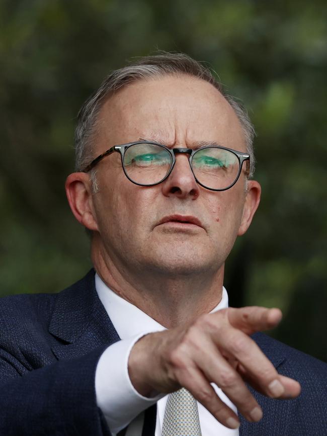 Australian Labor leader Anthony Albanese. Picture: Lisa Maree Williams/Getty Images