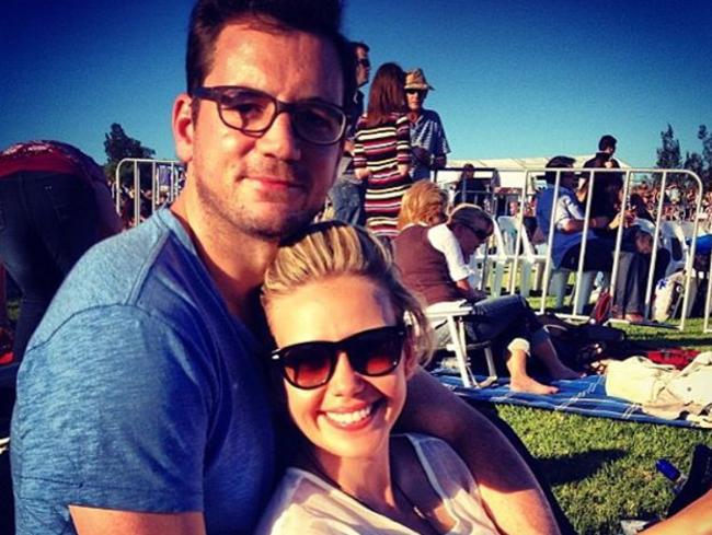 Edwina Bartholomew and Neil Varcoe have been together for six years. Picture: Instagram