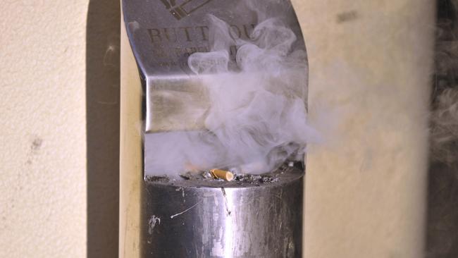 Disposing cigarettes incorrectly can risk a fire starting. Picture: Kerris Berrington