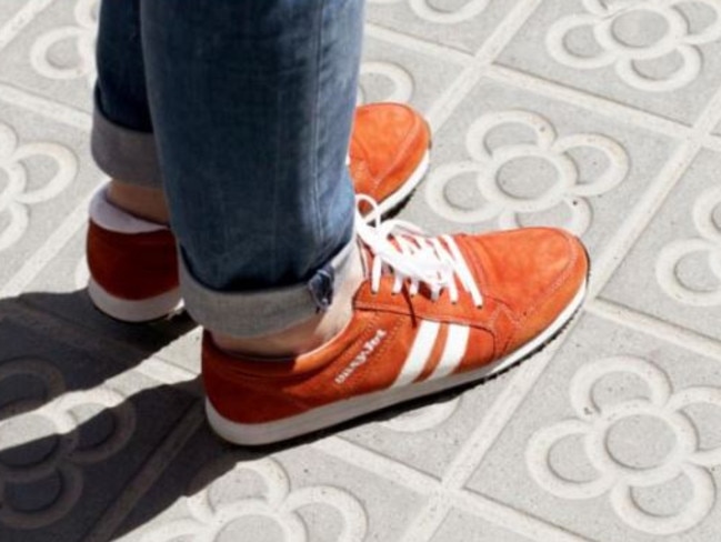 The left shoe transmits a vibrating pulse when you have to left, and vice versa on the other foot. Picture: EasyJet