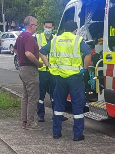 Anthony Albanese crash