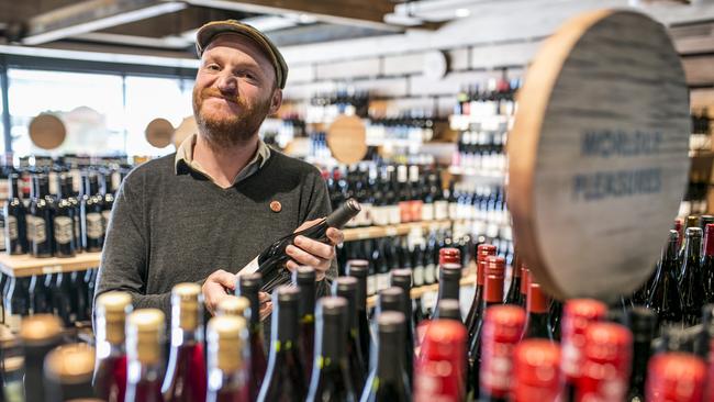 Blackhearts and Sparrows manager and co-owner Corey Warner in the newly opened store. Picture: EDDIE SAFARIK