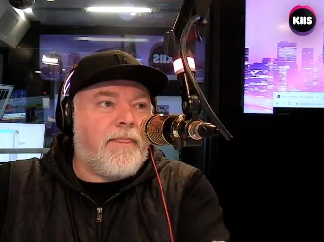 Kyle Sandilands has come under fire after an on-air rant where he labelled his colleagues “spazzes”. Picture: Twitter