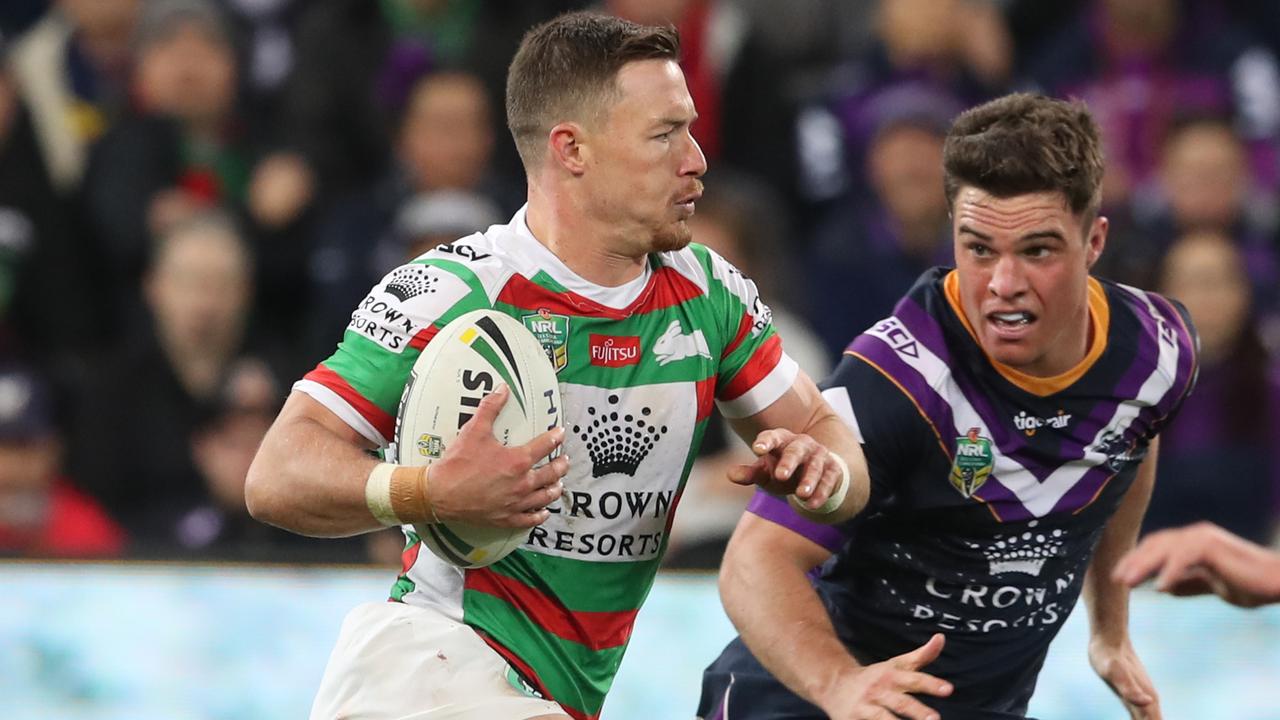 Damien Cook played two games for the Dragons before leaving to chase his fullback dream.