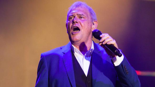 John Farnham has said he’s loved playing his recent Red Hot Summer Tour, where the crowd is always predominantly standing. Picture: Luke Drew