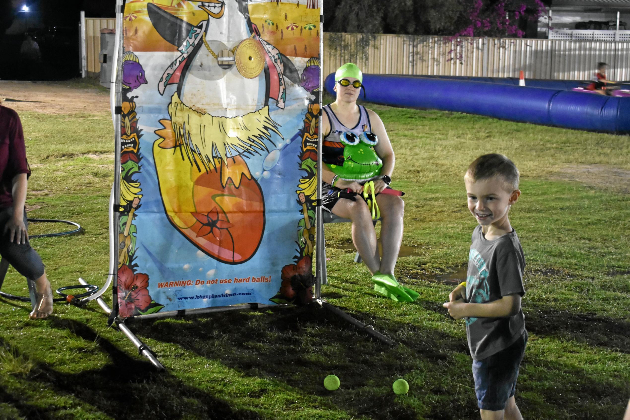 Fun times at the St John's Moonlight Fair on Friday night. Picture: Jorja McDonnell