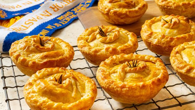 Some of tania Hall’s award-winning pies. Picture: John Kruger