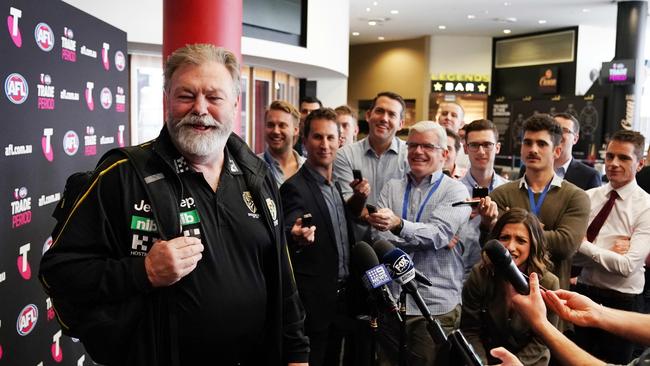 The Crows are circling list guru Neil Balme. Picture: AAP Image/Michael Dodge