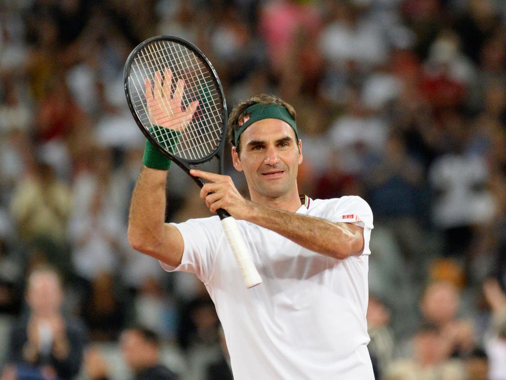 Roger Federer. (Photo by RODGER BOSCH / AFP)