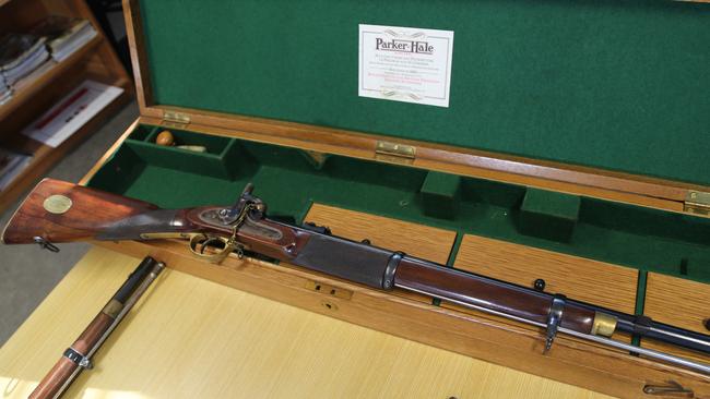 A rifle reminiscent of those used in the Wild West came in from the cold. Picture: NSW Police Media