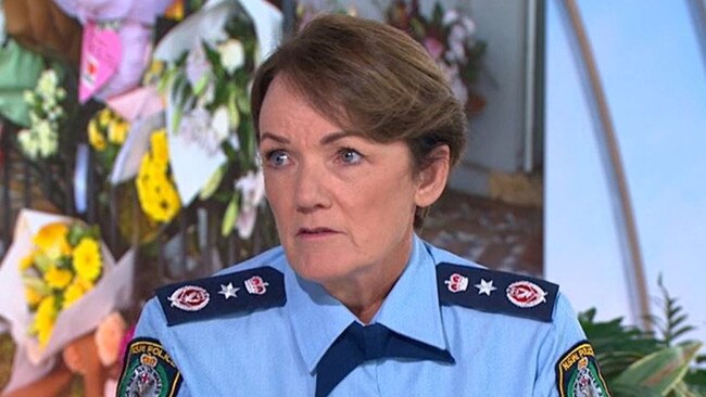 The top cop is facing serious criticism over her handling of the high-profile investigation. Picture: Sunrise