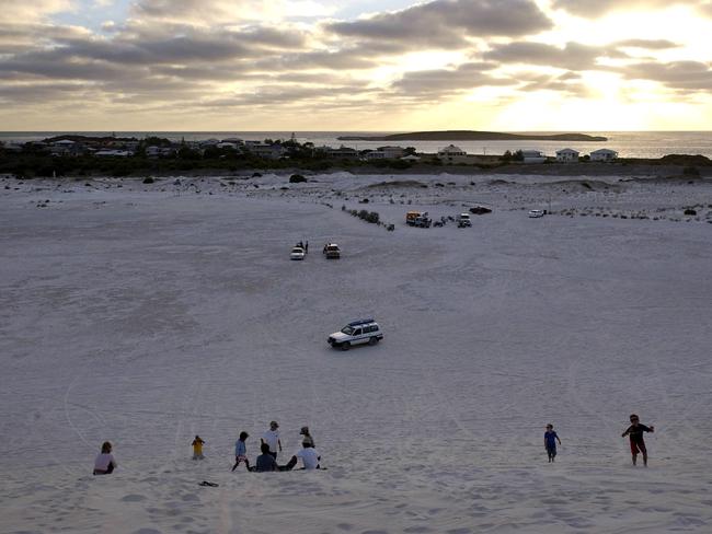 The Lancelin Sand Dunes is a great place to spend a day. Picture: Stewart Allen