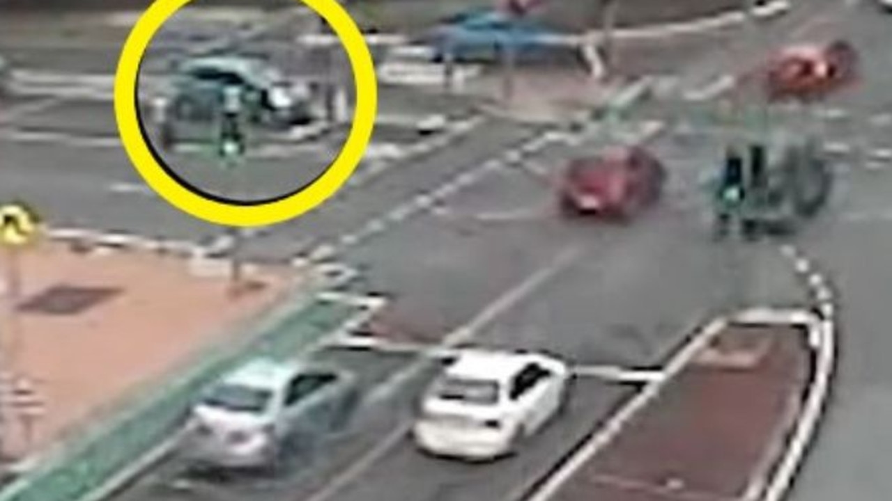 Police are seeking witnesses who may have seen the blue Honda Jazz near Brisbane. Picture: QLD police