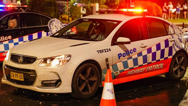 Police are investigating after a car was shot at in Condell Park.