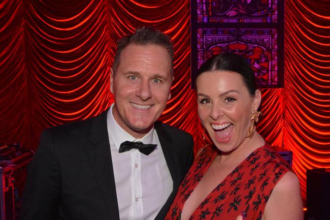 Luke Bradnam and Eva Milic at Gold Coast Mayoress Charity Foundation Ball at The Star Gold Coast. Picture: Regina King