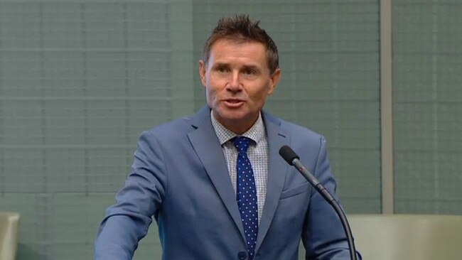 Former federal MP Andrew Laming called for the state government to release details of its submissions on Toondah Harbour plans. Picture: Courier-Mail.