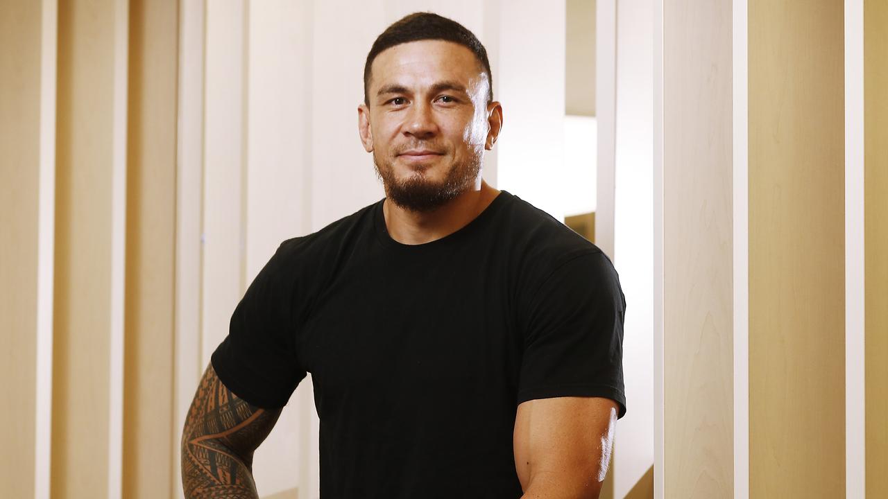 Sonny Bill Williams is keen to help steer young men in the right direction and away from violence on the streets. Picture: Sam Ruttyn