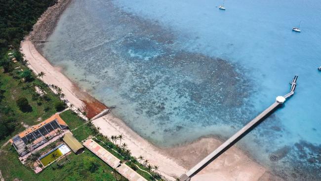 The resort on South Molle Island in the Whitsundays is in a dilapidated state. Picture: Allards Across Oz