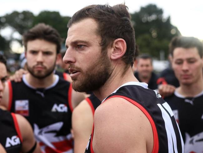 Park Orchards coach Jarrod Bayliss in the Eastern Football League (EFL). Picture: Davis Harrigan