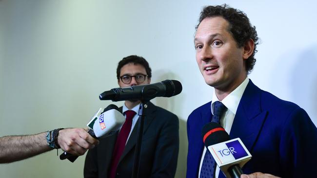 Fiat Chrysler Automobiles chairman John Elkann. Picture: AFP