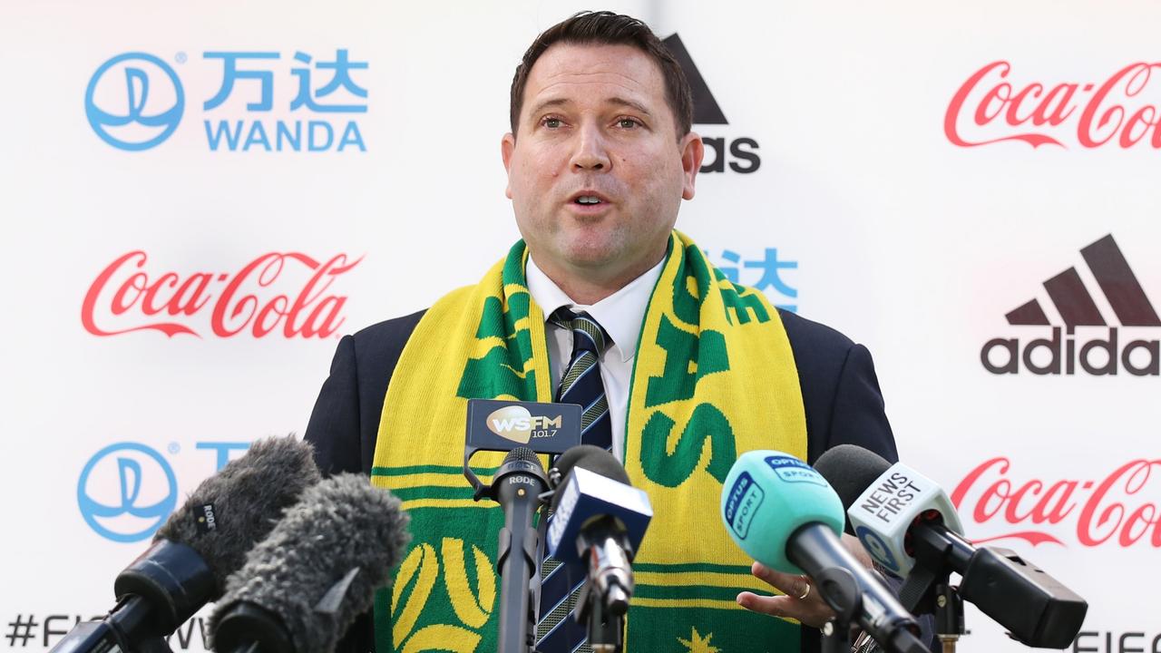 Football Australia chief executive officer James Johnson is planning for a national second division competition to start in March next year. Picture: Matt King / Getty Images