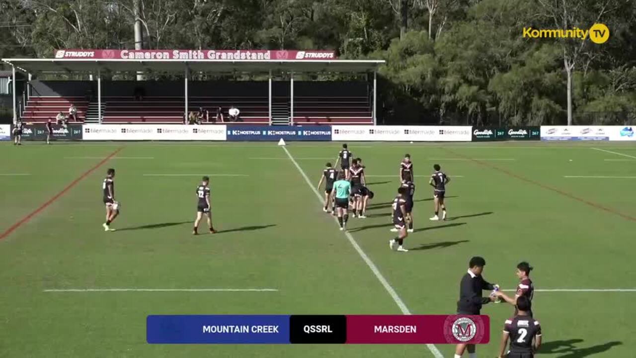 Replay: Mountain Creek v Marsden – 2025 Walters Cup Round 1