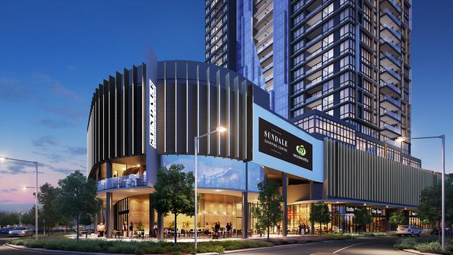 Meriton and Woolworths have signed a deal to build a new 1200sq m supermarket at the Sundale tower in Southport. The 55-storey Sundale will comprise 551 residential and serviced apartments accompanied by12 supporting shops. The supermarket is due for completion in 2016.