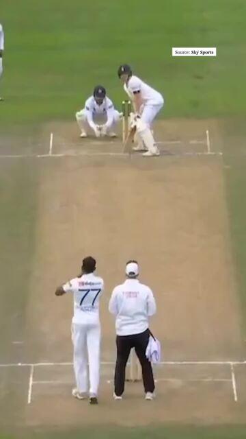 Sri Lankan spinner draws comparison to Shane Warne's 'Ball of the Century'