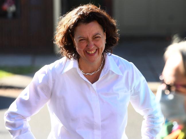 Independent candidate Monique Ryan is expected to win the seat of Kooyong from the Treasurer. Picture: William West/AFP