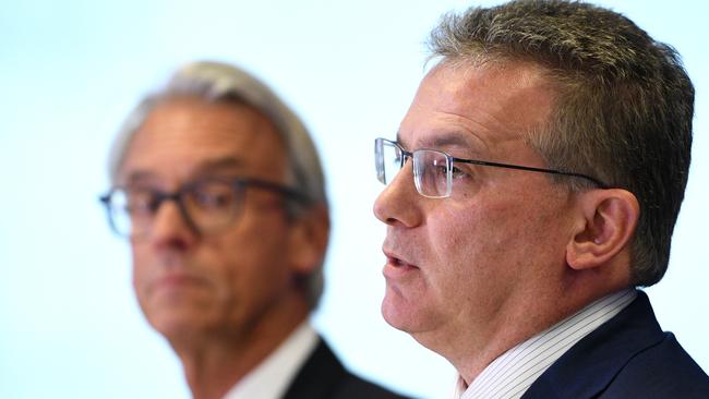 FFA Chairman Chris Nikou hit back at Stajcic’s claims. (AAP Image/Dan Himbrechts) 