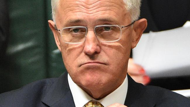 Prime Minister Malcolm Turnbull during Question Time at Parliament House in Canberra on Wednesday, March 16, 2016. (AAP Image/Mick Tsikas) NO ARCHIVING