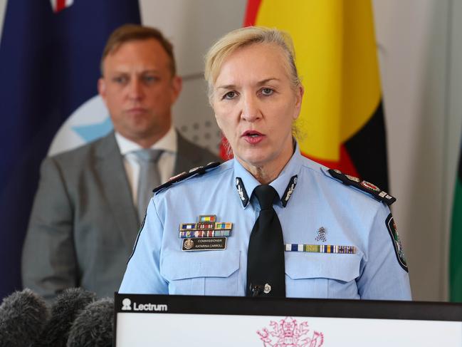 Former Queensland Police Commissioner Katarina Carroll. Picture: NCA NewsWire/Tertius Pickard