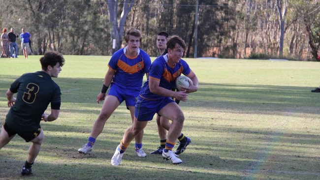 Jasper Barry is also a rugby league weapon for the Norths Devils.