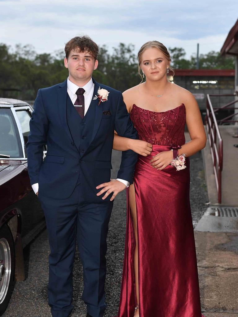 Burnett State High school formals. Picture: Patrick Woods.