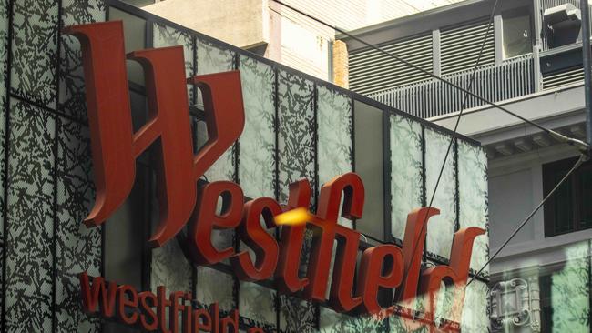 A woman has been charged after allegedly stabbing a man with a pen after an altercation with another woman on a bus outside a busy Westfield. Picture: NewsWire / Jenny Evans