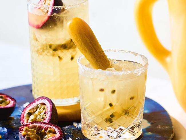 Passionfruit margarita.