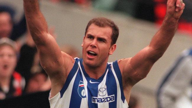 Wayne Carey is one of the likely contenders to be the next AFL legend. Picture: Karen Dodd