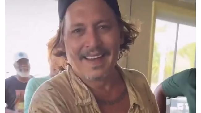 Why Johnny Depp is no longer afraid to smile