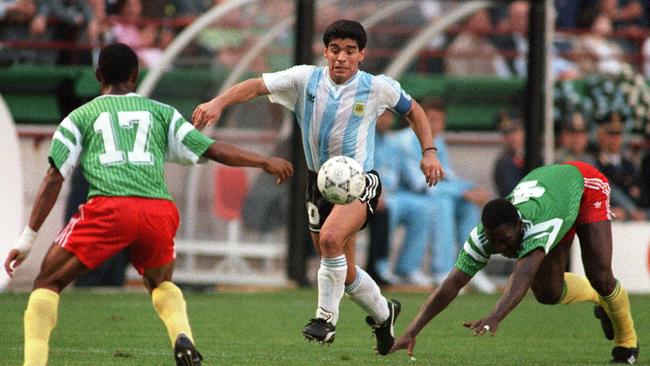 Diego Maradona is a great sports doco and not just for football fans. Picture: AFP