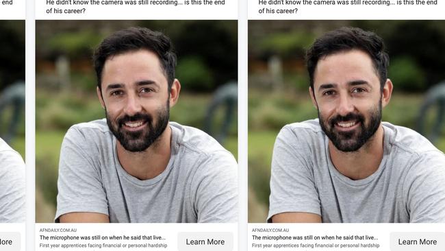 MasterChef judge Andy Allen is one of many Australian celebrities whose names and photos are being used to promote Bitcoin scams on Facebook.