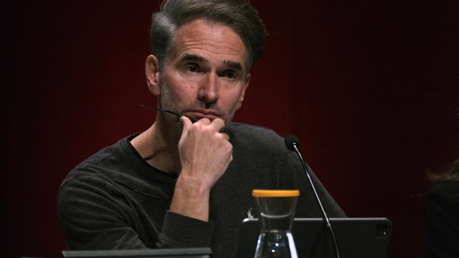 MELBOURNE, AUSTRALIA - NewsWire Photos NOVEMBER 3, 2023: Qantas Member of the Board Todd Sampson is seen  during the Qantas Annual General Meeting (AGM), in Melbourne.Picture: NCA NewsWire / Luis Ascui