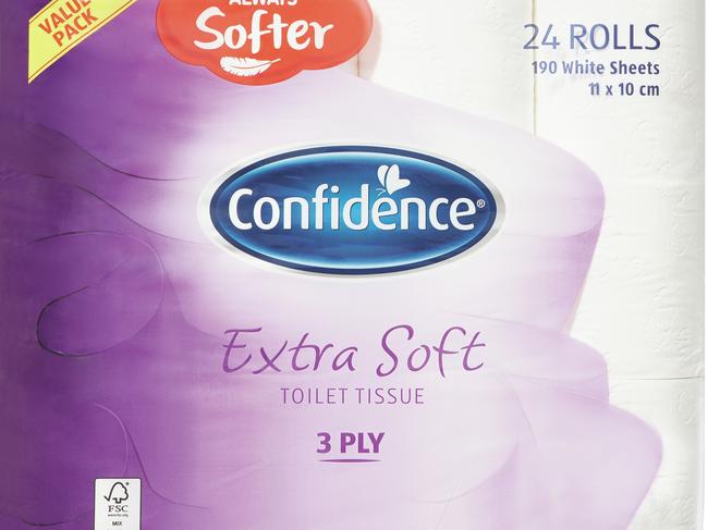 Winning products for ALDI People’s Picks Awards for Australian shoppers' favourite items. Beauty and Personal Care: Confidence Toilet Tissue 3 ply (Overall winner – 3rd Place)