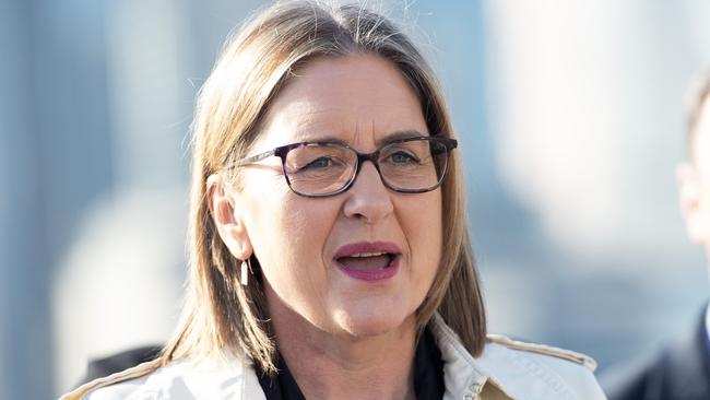 Premier Jacinta Allan said the ‘massive’ pay increase is ‘absolutely what nurses deserve’. Picture: Nicki Connolly