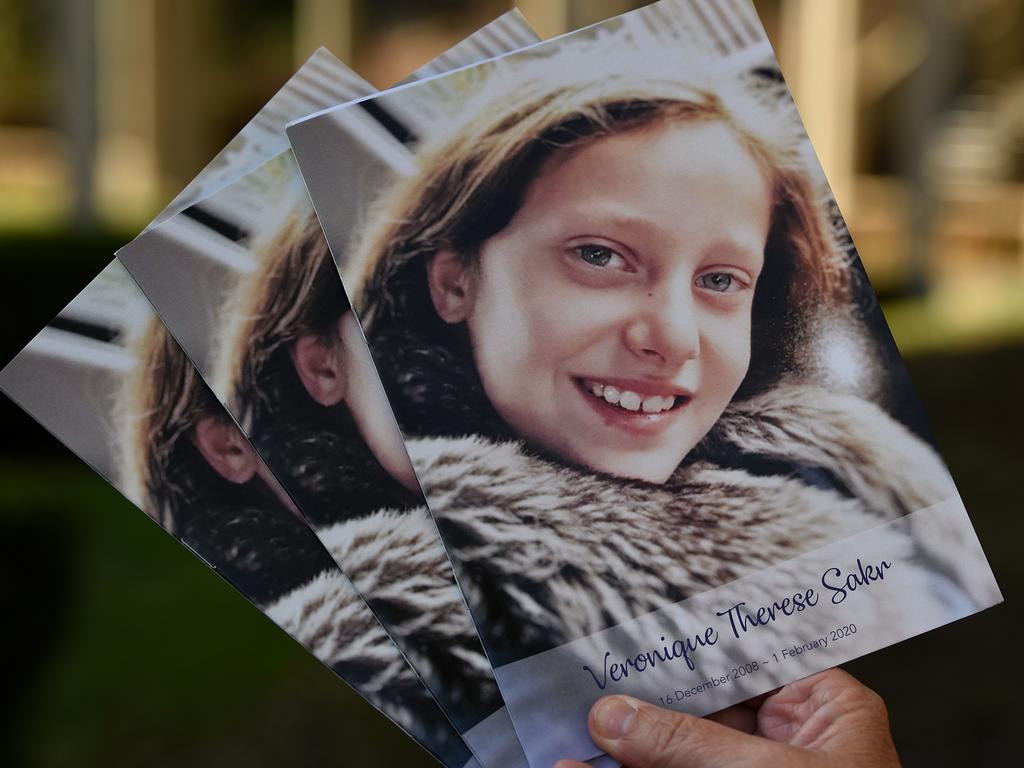 Their cousin Veronique Sakr, who was 11. Picture: AAP Image/Bianca De Marchi