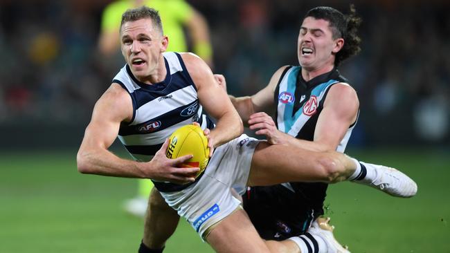 Port Adelaide let themselves down in key moments. Picture: Getty Images