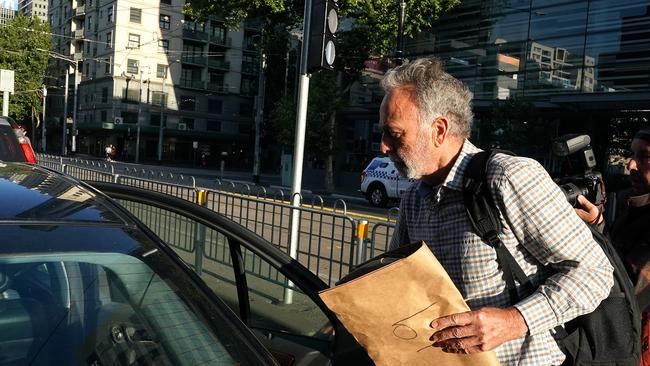 He was granted bail after his arrest, with conditions preventing him from driving. Picture: NewsWire / Luis Enrique Ascui