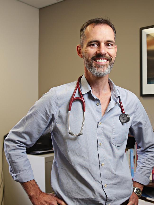 Dr Andy Ratchford at Mona Vale Hospital Emergency department. Adam Yip / Manly Daily