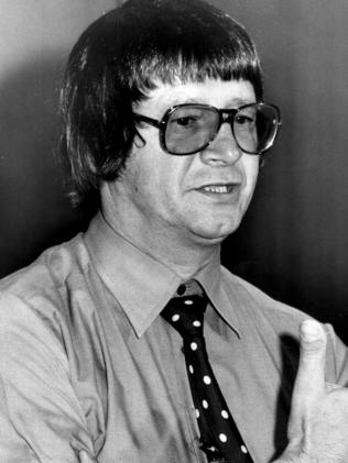German sculptor Otto Herman Hajek in 1973.