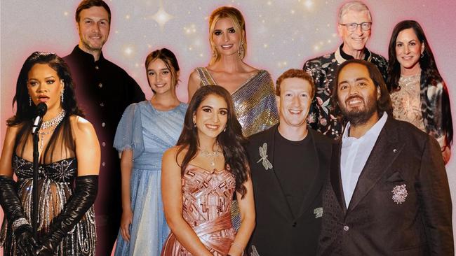 Ivanka Trump, Rihanna, Meta chief Mark Zuckerberg and Microsoft co-founder Bill Gates were among guests of a three-day pre-wedding ceremony for the son of one of India’s richest men that reportedly cost $180m.